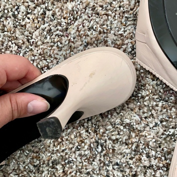 Bandolino Light Pink Rose Kitten Heel Sandal Ribbon Bow Accent - Picture 6 of 8